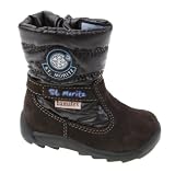 Bamatex, Kinder Stiefel, dunkelbraun, RENO Art. 94782