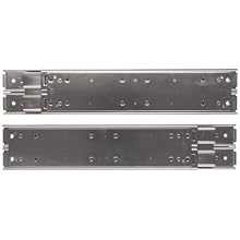 Sugatsune ESR-10 304 Stainless Steel Drawer Slide, Full Extension, Positive Stop (Pair of 2)