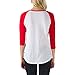 Vans Women's Disney Dalmatians 101 Original Pup 3/4 Sleeve Baseball T-Shirt