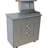 Bbq Guys Stainless Steel Electric Grill With Stainless Steel Island