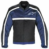 Alpinestars T-Breeze Textile Motorcycle Jacket Blue Medium