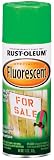 Rust-Oleum 1932830 Fluorescent Spray, Fluor Green, 11-Ounce