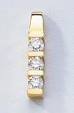 14K Yellow Gold 1.00 ctw Diamond Pendant