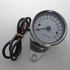 Drehzahlmesser 60 mm, weisses Ziffernbl.15.000 UPM