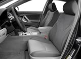 07 Toyota Camry LE 4-Cylinder Front Exact-fit Seat Covers Dark Gray