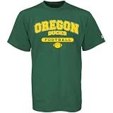 Russell Oregon Ducks Green Football T-shirt