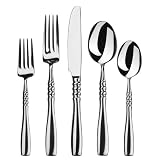 Gourmet Settings Oslo 20-Piece Flatware Set, Service for 4