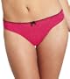 Betsey Johnson Women's Bubble Mesh Lo-Rise Thong,Layla Rose,Medium