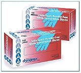 Nitrile Examination Gloves, Powder Free, 100 Gloves Per Box, Small Size