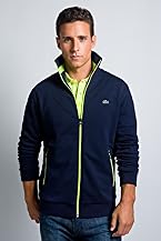 Full Zip Sweatshirt with Fluorescent Trim