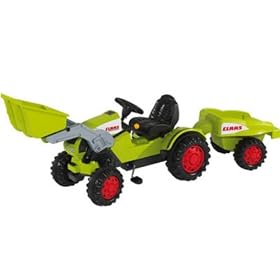 Big Toys 56556 Claas Celtis Loader plus Trailer Ride-On Toy