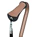 Hugo Mobility Adjustable Quad Cane for Right or Left Hand Use, Cocoa, Large Base