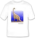 T-shirt with dinosaur, reptile, ness, monster, loch