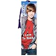 Justin Bieber I Love to Read Bookmark
