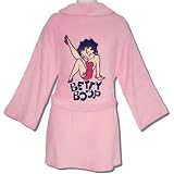Betty Boop Leg Kick short Terry Bathrobe