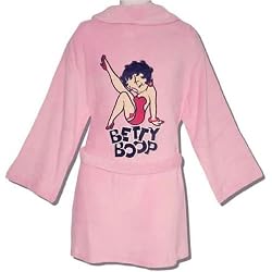 Betty Boop "Leg Kick" short Terry Bathrobe