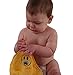 Hudz Kidz 100% Cotton Washcloth Pacifier Baby Emoji - SOFT & ABSORBENT - Set of 5 (yellow)