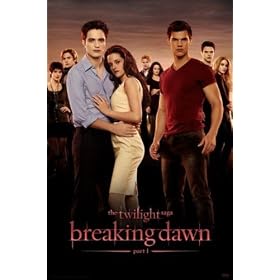 1art1 - 56652 - Poster - Twilight - Breaking Dawn Part 1 - Vampires et Loups-Garous - 91 x 61 cm