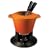Le Creuset Cast Iron Gourmand Fondue Set, Volcanic