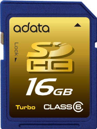 A-DATA 16GB Turbo SDHC Class 6 Memory Card