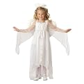 Girls' White Angel Costume