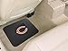 FANMATS 9997 Chicago Bears Back Row Utility Car Mat - 1 Piece - 14in. x 17in., All Weather Protection, Universal Fit, Molded Team Logo