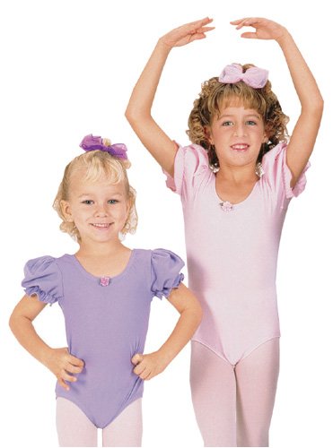 Child's Puff Sleeve Leotard - 504C