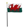 Wales Flag 4 x 6 inch