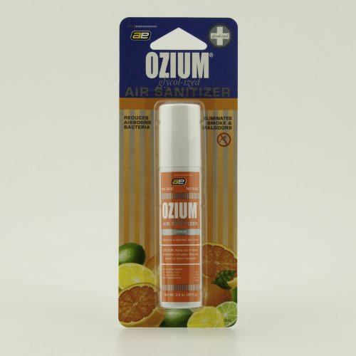0.8oz Ozium Air Sanitizer Fresh Citrus Scent