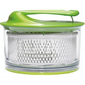 Chef'n Small Salad Spinner, Arugula with Meringue Basket by Chef'n
