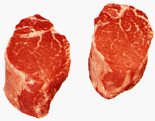 USDA Prime 21 day Aged Beef Loin Filet Mignon Steak 2-1.1/2"Thick
