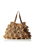 Purple Jam Bolso asa al hombro (Marrón / Amarillo)