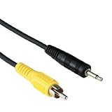 Hama 2-Pin 2.5mm Jack - 1 Phono (Camera - TV) cable