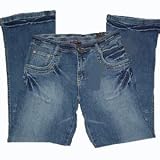 Women's Makaveli Jeans Distressed Blue Denim Many Sizes