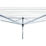 Brabantia Top Spinner Rotary Dryer 60m Metallic Grey