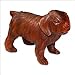 Bali Wood Hand Carving - Shaggy Dog Sculpture