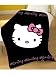 Zap Hello Kitty Bow Fleece Blanket