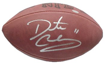 Daunte Culpepper Hand Signed Football