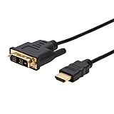 15 FT / 4.6 M DVI To HDMI Male Cable 5Gbps M/M For PC DVD Xbox PS3 HD TV, Black