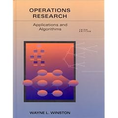 Operations Research: Applications and Algorithms/Windows Version