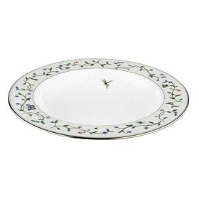 Lenox Idalia Bone China Platinum Banded Pasta Bowl Rim Soup by Lenox