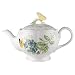 Lenox Butterfly Meadow Fine Porcelain Teapot with Lid