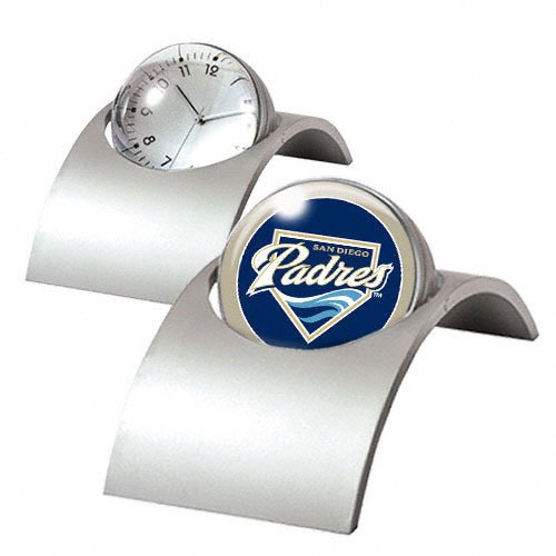 San Diego Padres Spinning Desk Clock