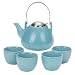 Old Dutch Ariel 6-pc. Teapot Set - Aqua Blue