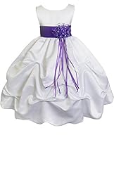 Girls Ankle Length Flower-Girl Dress/Pageant Dress 