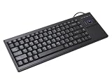 iOne Scorpius P7 compact trackball keyboard w/ optical sensor PS/2 + USB