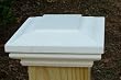 6x6 MAINTENANCE-FREE Pvc Plateau Post Cap (CAPITOL CITY LUMBER)