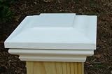6x6 MAINTENANCE-FREE Pvc Plateau Post Cap (CAPITOL CITY LUMBER)