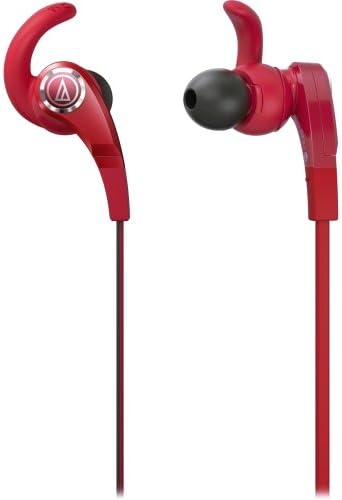 Audio-Technica U.S., Inc - Audio-Technica Ath-Ckx7 Sonicfuel In-Ear Headphones - Stereo - Red - Mini-Phone - Wired - 16 Ohm - 10 Hz 24 Khz - Gold Plated - Earbud - Binaural - In-Ear - 3.94 Ft Cable "Product Category: Audio Electronics/Headphones/Earphones"