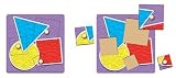 American Educational Puzzles 8-BIP-001 Geo Shapes - 3 Pieces